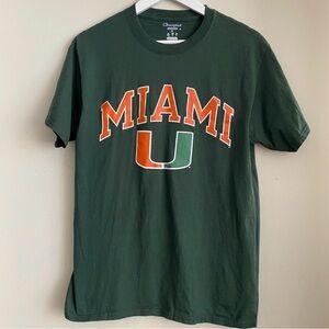 University of Miami Champion Tee